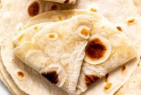 Pillowy Soft Homemade Flour Tortillas