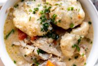Comforting Chicken and Pillowy Dumplings