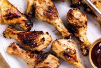 Smoky Grilled Chicken Legs