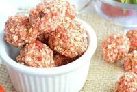 Guilt-Free Strawberry Shortcake Bites