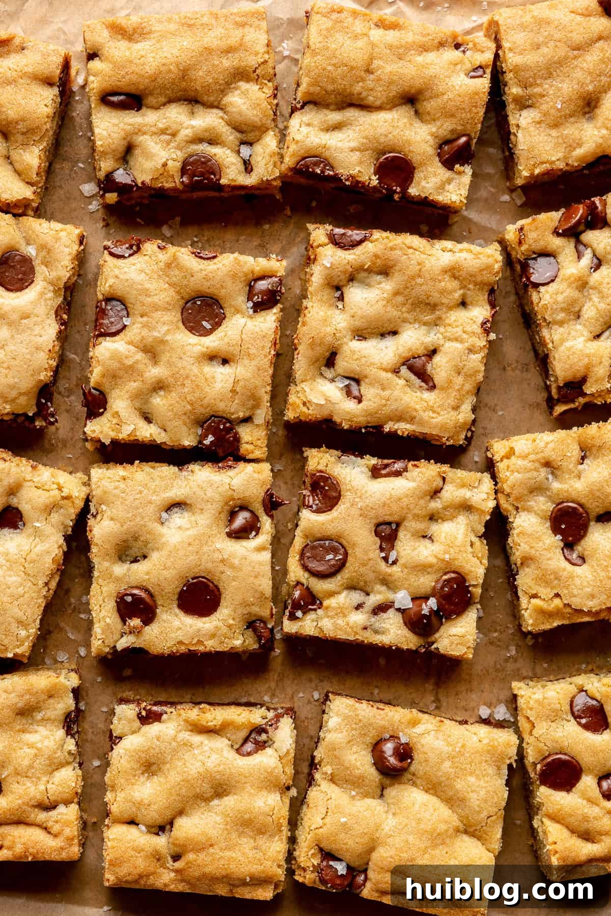 Irresistible Chocolate Chip Cookie Bars - Huiblog