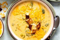 Velvety Broccoli Cheddar Bliss