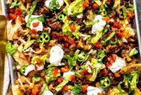 Loaded Sheet Pan Nachos