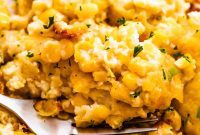 Golden Creamy Corn Bake