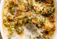 Velvety Cheesy Broccoli Bake