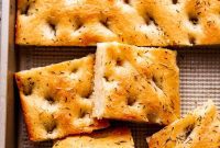 Aromatic Garlic Herb Focaccia
