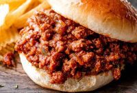 The Best Homemade Sloppy Joes