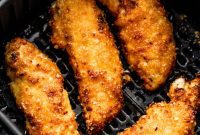Golden Crunchy Air Fryer Chicken Strips