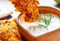 Crispy Air-Fried Chicken Tempura