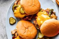 Philly Cheesesteak Loaded Burger