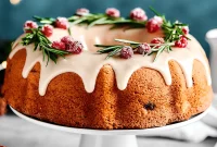 Holiday Jewel Cranberry Pound Cake