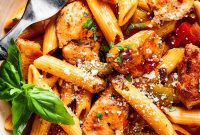 Zesty Chicken Fajita Pasta
