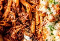 Quick Creamy Cheesy Ziti