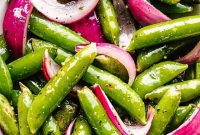 Caramelized Sugar Snap Peas