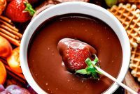 Decadent Chocolate Fondue Experience