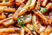 Aromatic Garlic Fries