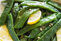 Savory Garlic Butter Romano Beans