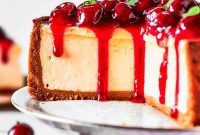 Heavenly Cherry Cheesecake