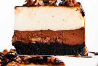 Decadent Turtle Cheesecake