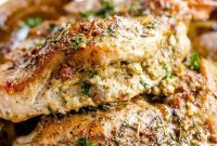 Pesto-Packed Pork Chops