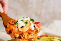 Comforting Chicken Enchilada Bake