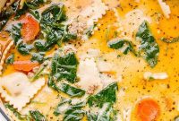 Velvet Ravioli Soup