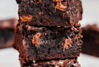 Decadent Homemade Fudge Brownies