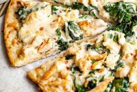 Gourmet Chicken Alfredo Pizza