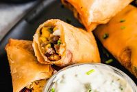 Cheesecake Factory Inspired Tex-Mex Egg Rolls