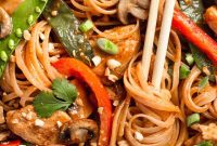 Wok-Tossed Chicken Noodles