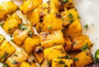 Caramelized Tequila Pineapple