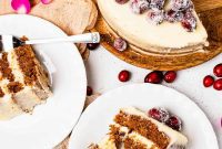 Effortless Carrot Cake with Sparkling Cranberries