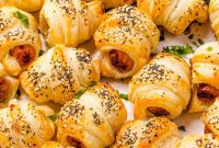 Golden Sausage Crescents
