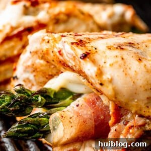 grilling Asparagus Prosciutto Chicken Roll ups