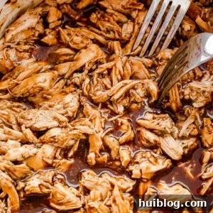 shredding chicken in the slow cooker